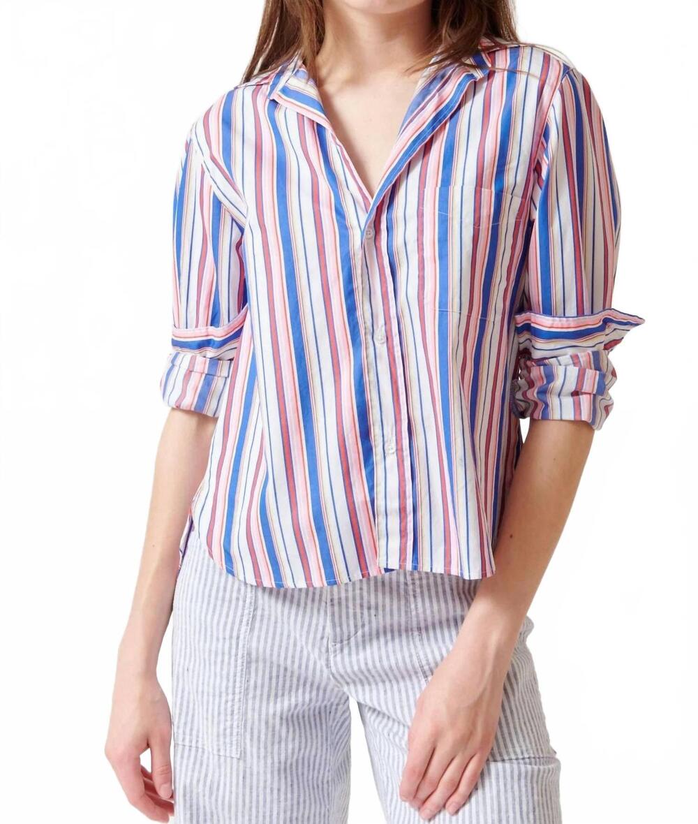 NEW FRANK & EILEEN silvio button-up shirt in multicolor